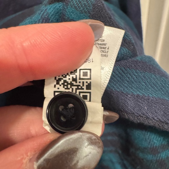 Mens Bonobos Blue and Green Plaid Slim Fit Button Down Shirt Size L - Picture 7 of 12